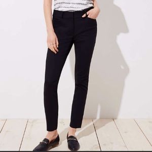 The Loft Marisa Skinny black pants